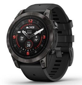 Garmin Epix Pro Gen 2 47mm Sapphire Edition Smart Watch in carbon grey and black